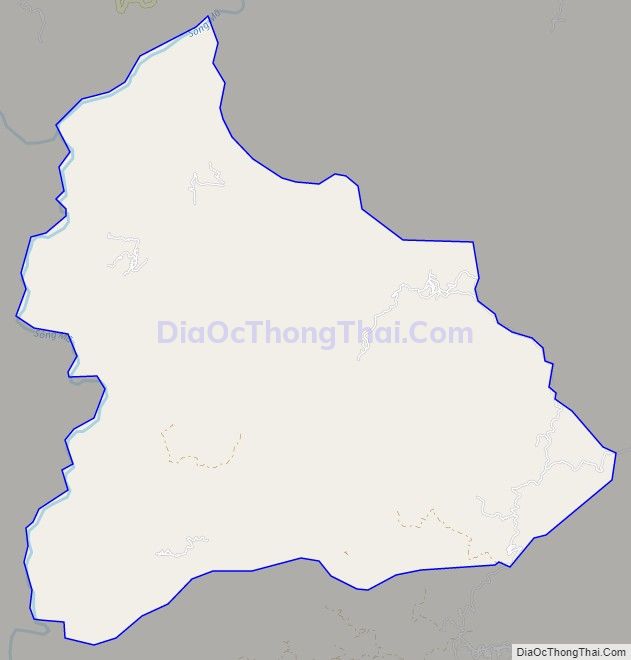 Bản đồ giao thông xã Háng Lìa, huyện Điện Biên Đông