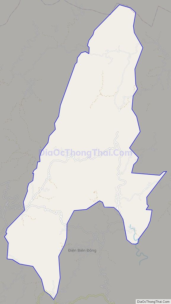 Bản đồ giao thông xã Na Son, huyện Điện Biên Đông