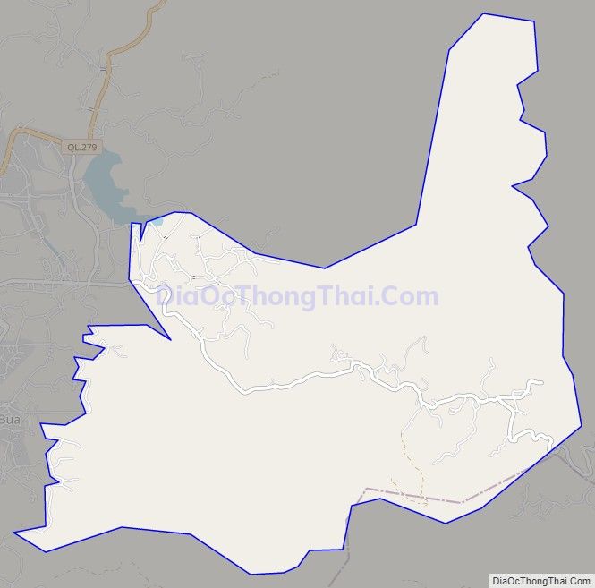 Bản đồ giao thông xã Tà Lèng (cũ), thành phố Điện Biên Phủ