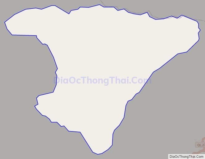 Bản đồ giao thông xã Ngối Cáy, huyện Mường Ảng