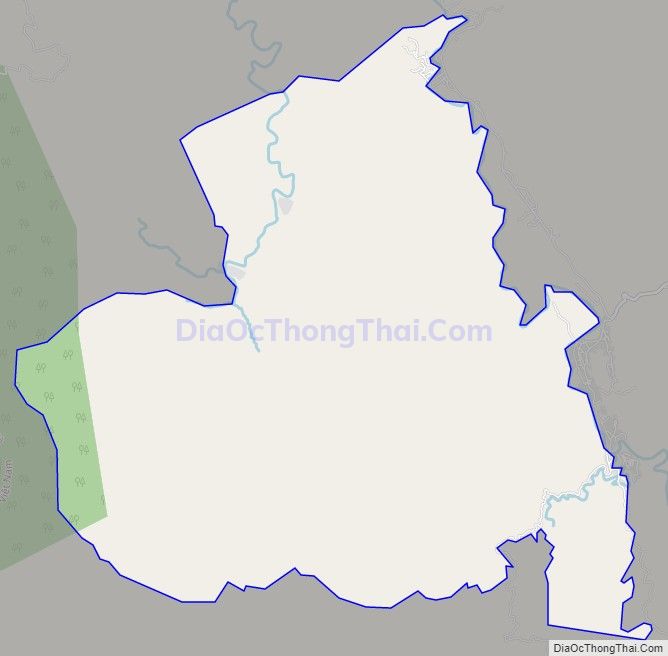 Bản đồ giao thông xã Nậm Chua, huyện Nậm Pồ