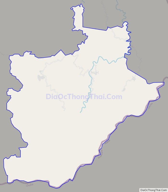Bản đồ giao thông xã Vàng Đán, huyện Nậm Pồ