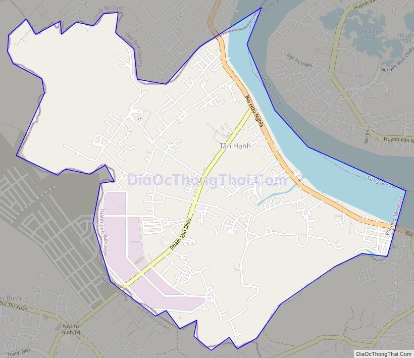 Bản đồ giao thông phường Tân Hạnh, thành phố Biên Hòa