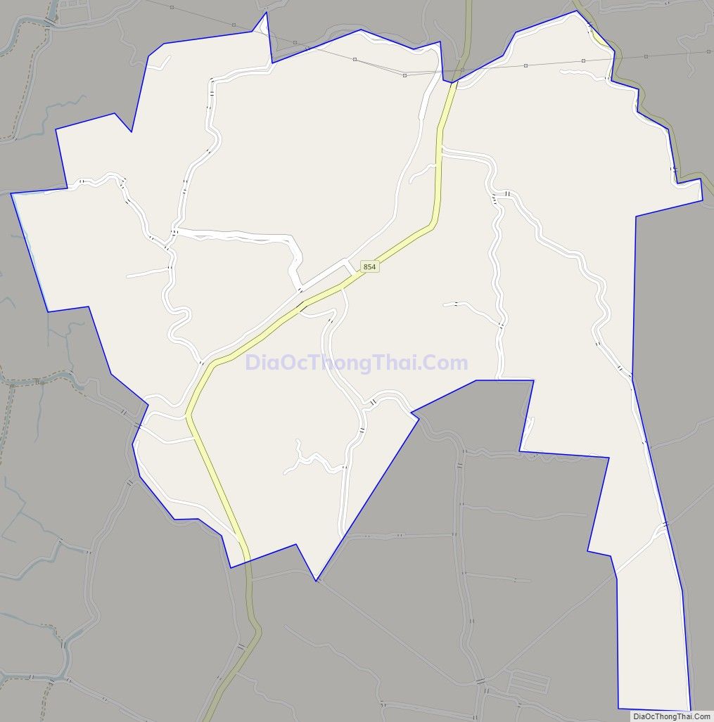 Bản đồ giao thông xã Phú Hựu, huyện Châu Thành