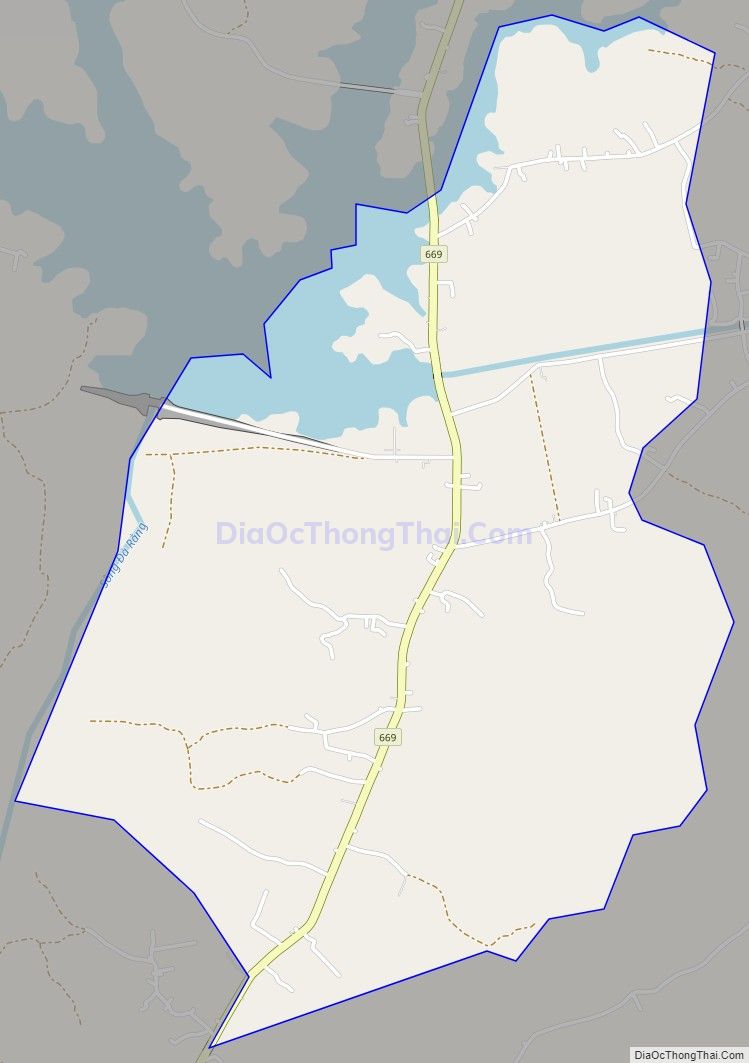 Bản đồ giao thông phường An Phước, thị xã An Khê
