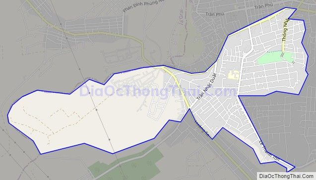 Bản đồ giao thông phường Ia Kring, thành phố Pleiku