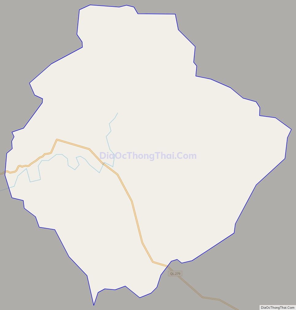 Bản đồ giao thông xã Bằng Hành, huyện Bắc Quang