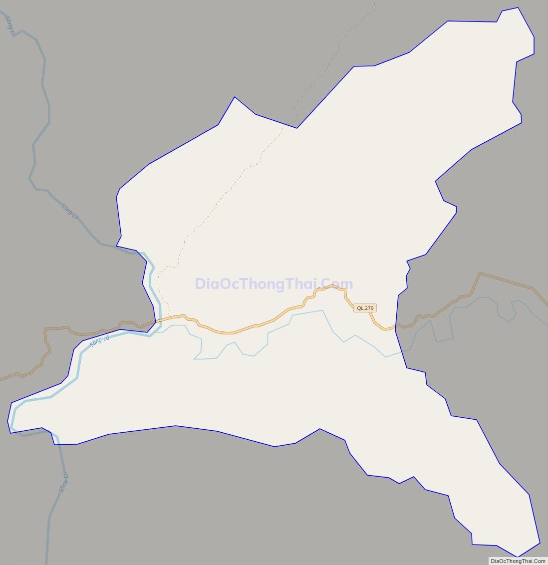 Bản đồ giao thông xã Kim Ngọc, huyện Bắc Quang
