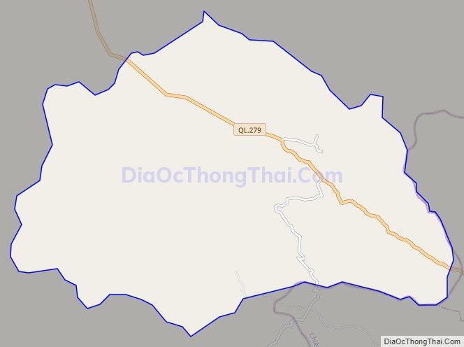 Bản đồ giao thông xã Liên Hiệp, huyện Bắc Quang