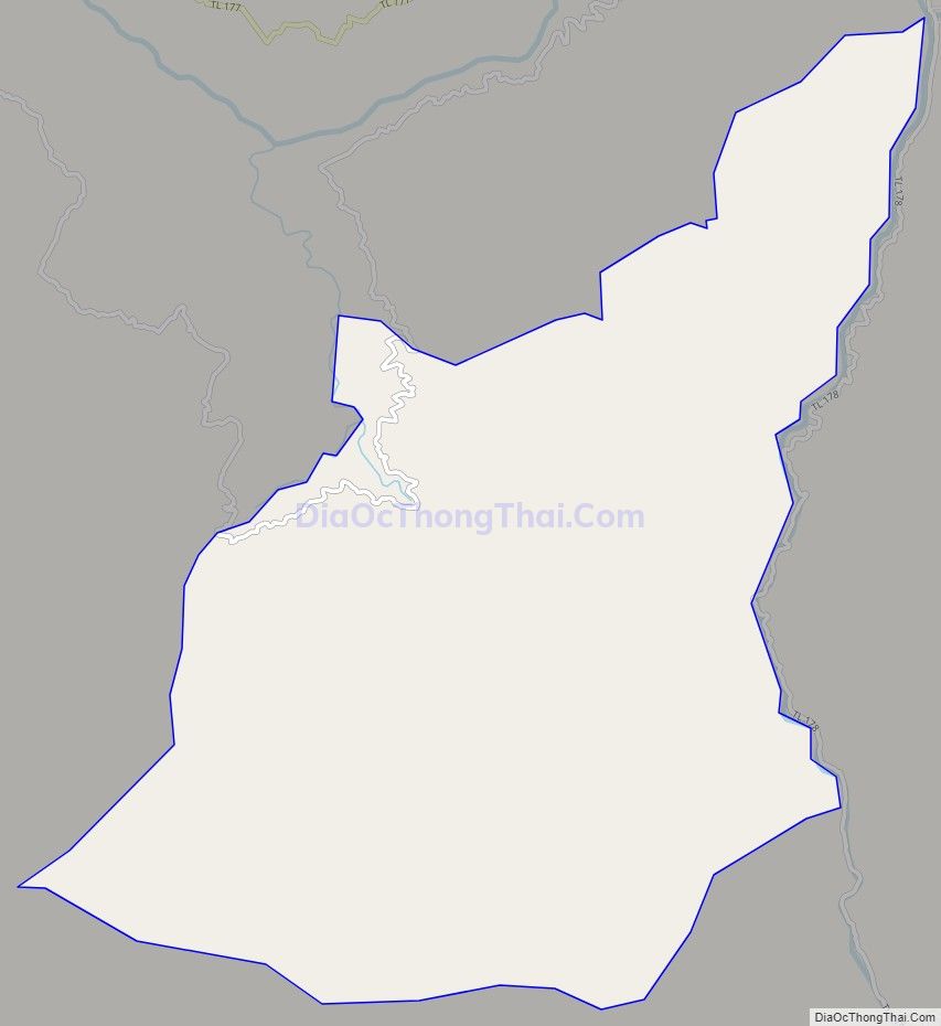 Bản đồ giao thông xã Bản Luốc, huyện Hoàng Su Phì
