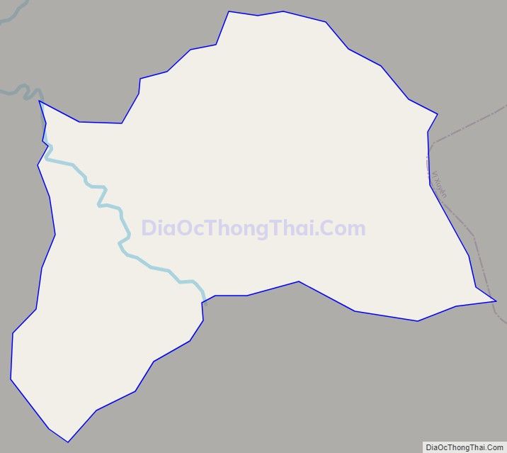 Bản đồ giao thông xã Bản Nhùng, huyện Hoàng Su Phì