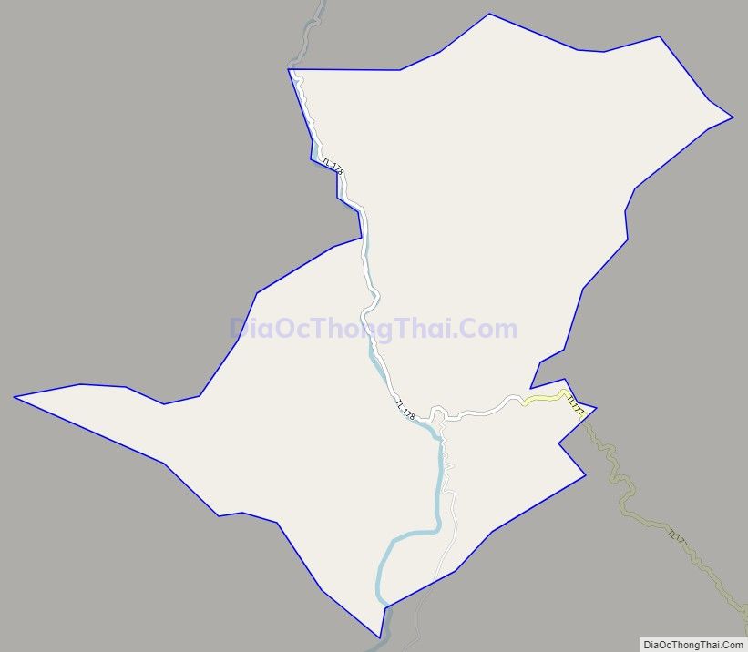 Bản đồ giao thông xã Nậm Dịch, huyện Hoàng Su Phì