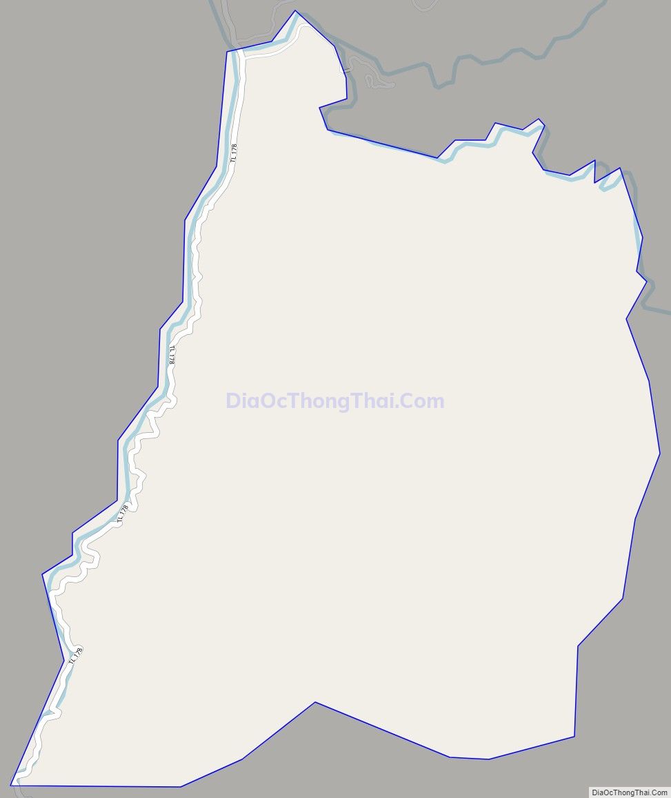 Bản đồ giao thông xã Ngàm Đăng Vài, huyện Hoàng Su Phì