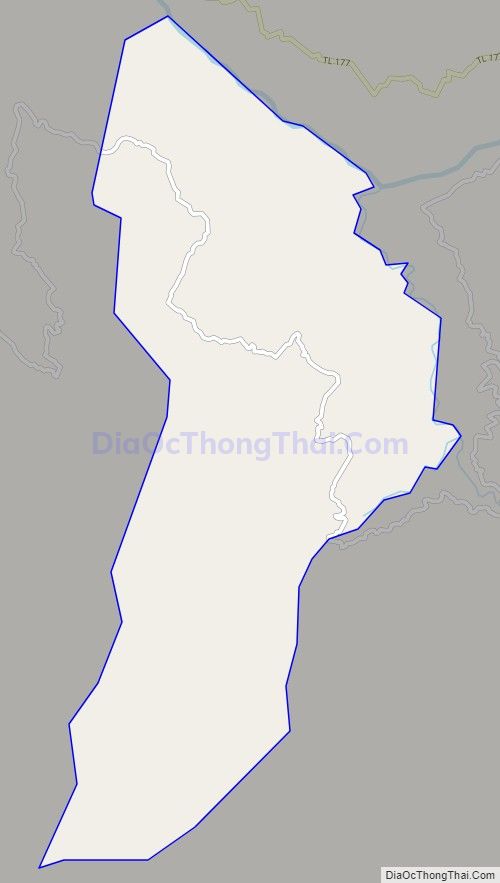 Bản đồ giao thông xã Sán Xả Hồ, huyện Hoàng Su Phì