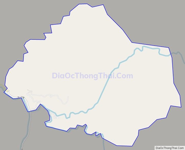 Bản đồ giao thông xã Tân Tiến, huyện Hoàng Su Phì