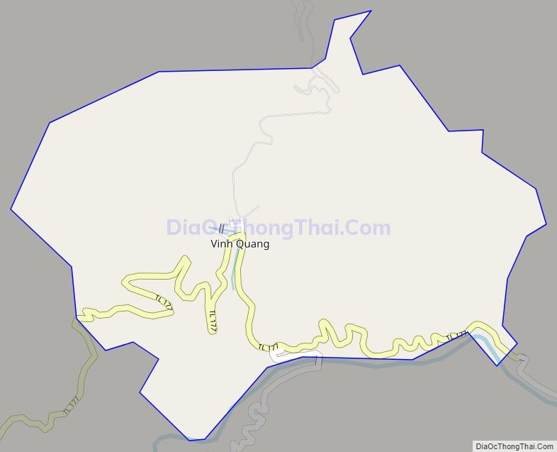 Bản đồ giao thông Thị trấn Vinh Quang, huyện Hoàng Su Phì