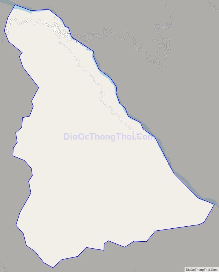 Bản đồ giao thông xã Giàng Chu Phìn, huyện Mèo Vạc