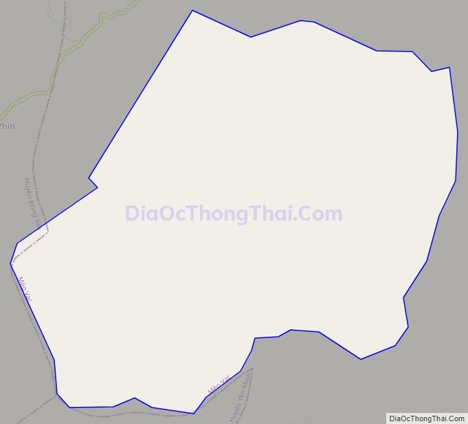 Bản đồ giao thông xã Lũng Chinh, huyện Mèo Vạc
