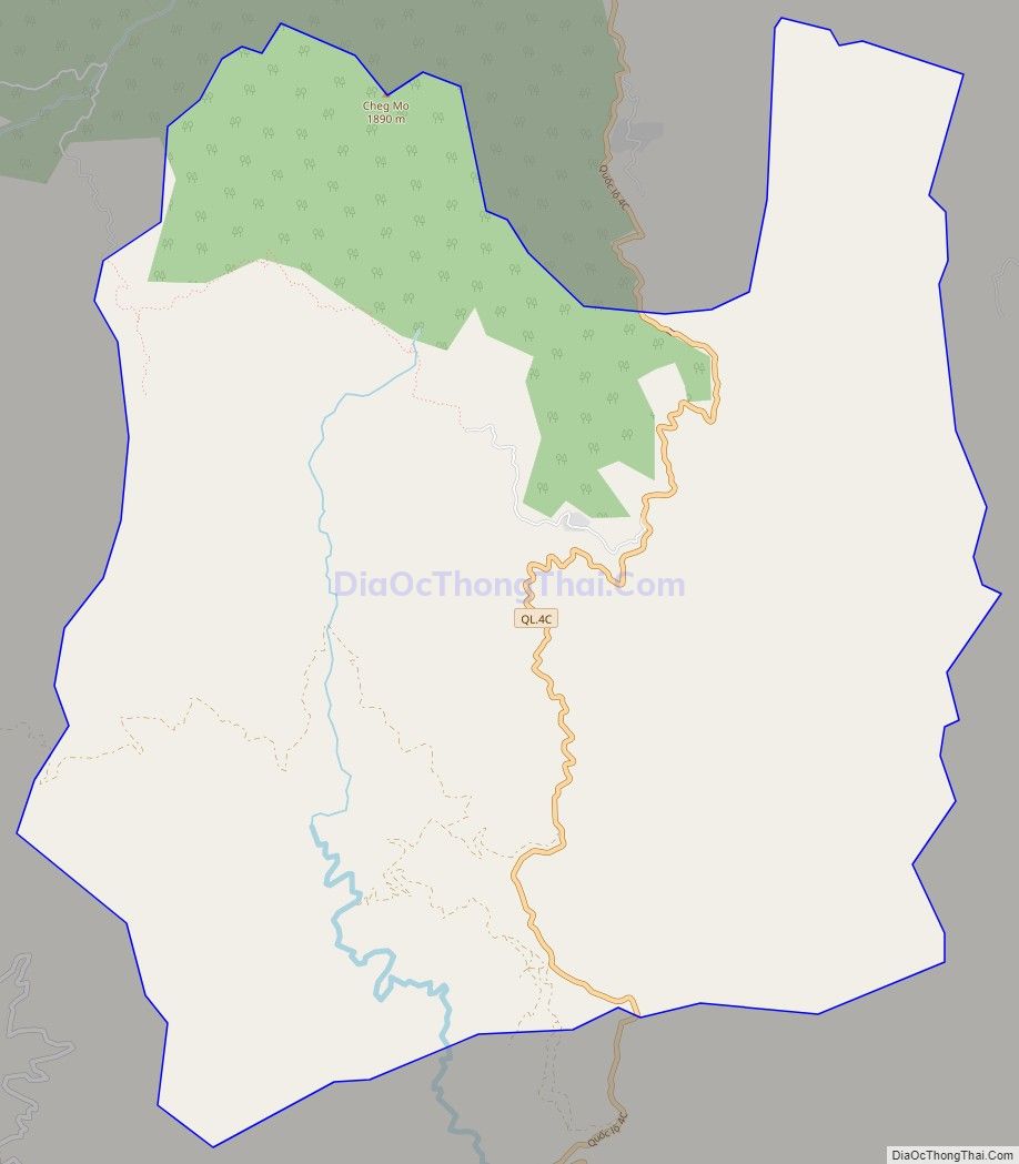 Bản đồ giao thông xã Tát Ngà, huyện Mèo Vạc