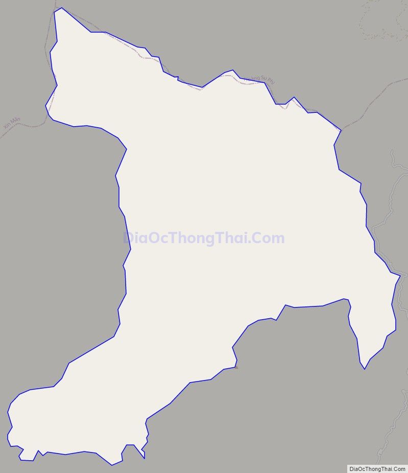 Bản đồ giao thông xã Tiên Nguyên, huyện Quang Bình