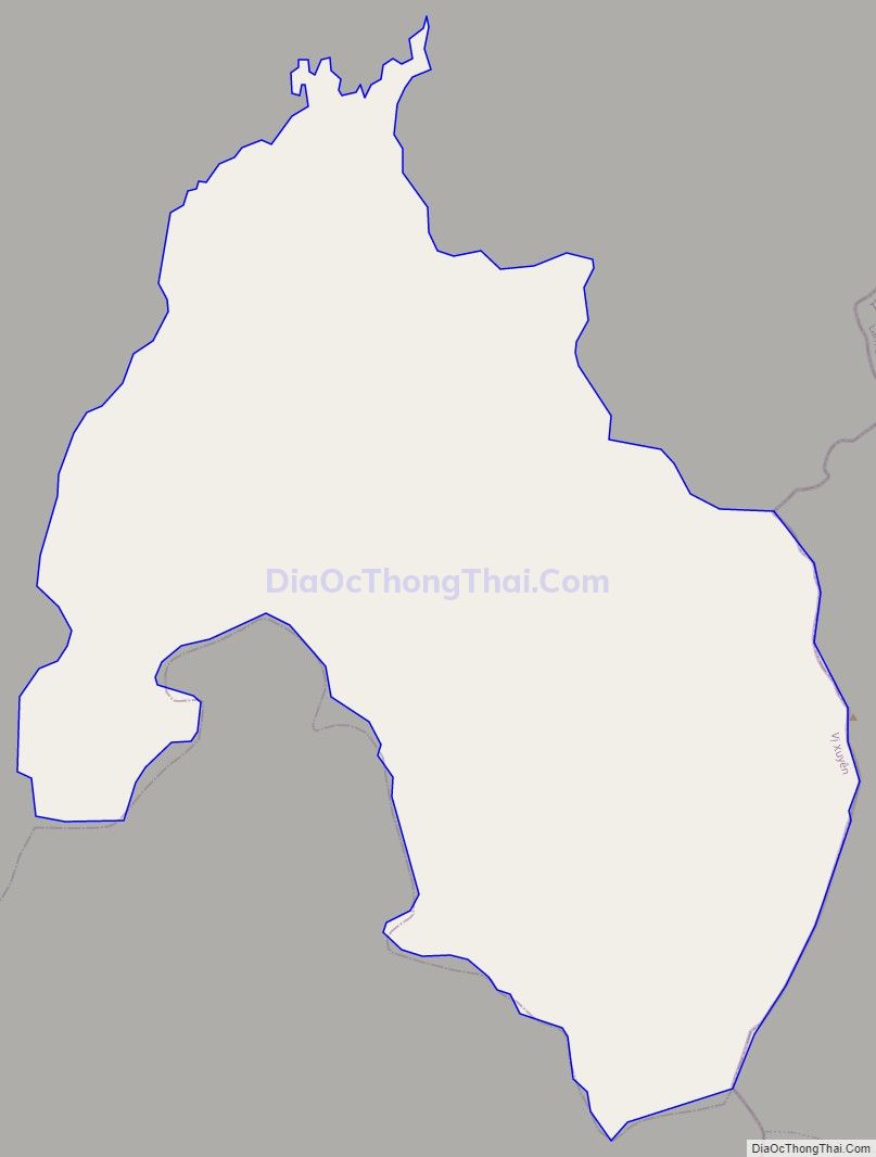 Bản đồ giao thông xã Bạch Ngọc, huyện Vị Xuyên