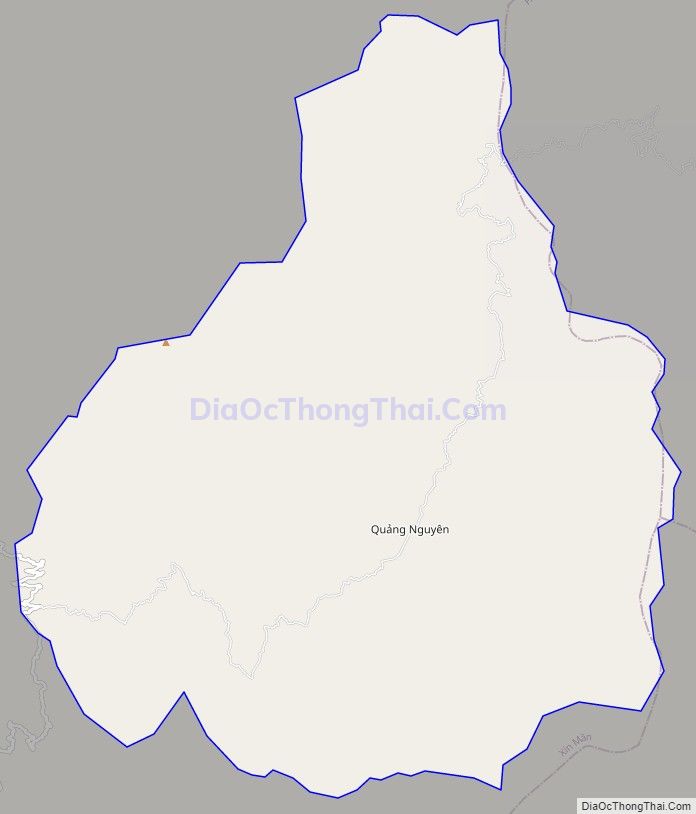 Bản đồ giao thông xã Quảng Nguyên, huyện Xín Mần
