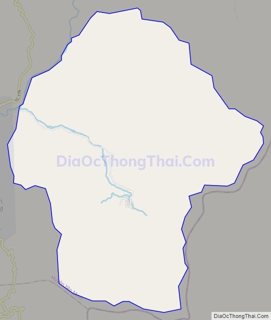 Bản đồ giao thông xã Du Tiến, huyện Yên Minh