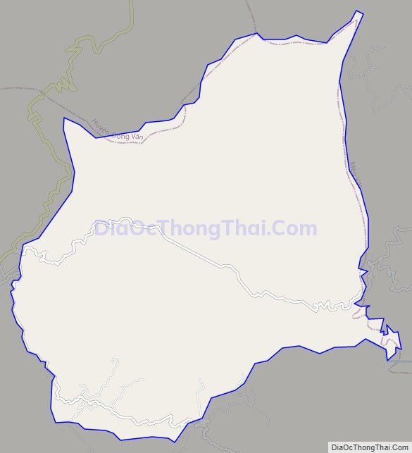 Bản đồ giao thông xã Mậu Long, huyện Yên Minh