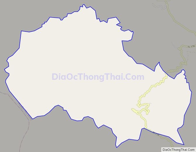 Bản đồ giao thông xã Ngam La, huyện Yên Minh