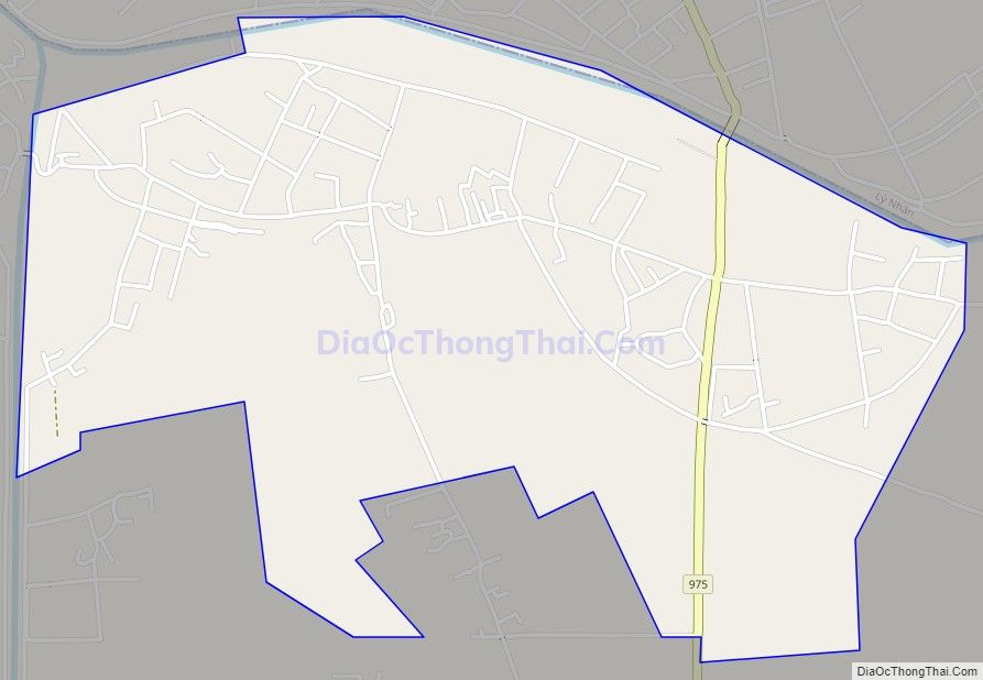 Bản đồ giao thông xã Hưng Công, huyện Bình Lục
