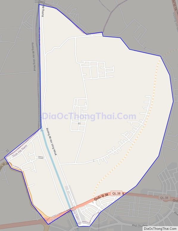 Bản đồ giao thông phường Duy Hải, thị xã Duy Tiên