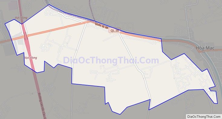 Bản đồ giao thông phường Yên Bắc, thị xã Duy Tiên