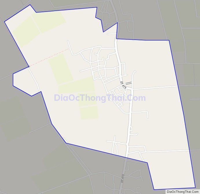 Bản đồ giao thông xã Hợp Đồng, huyện Chương Mỹ