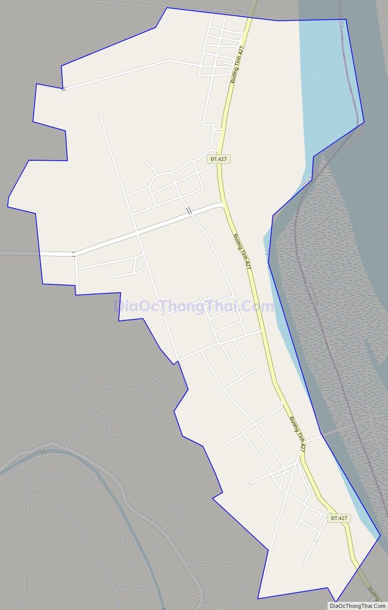 Bản đồ giao thông xã Khai Thái, huyện Phú Xuyên
