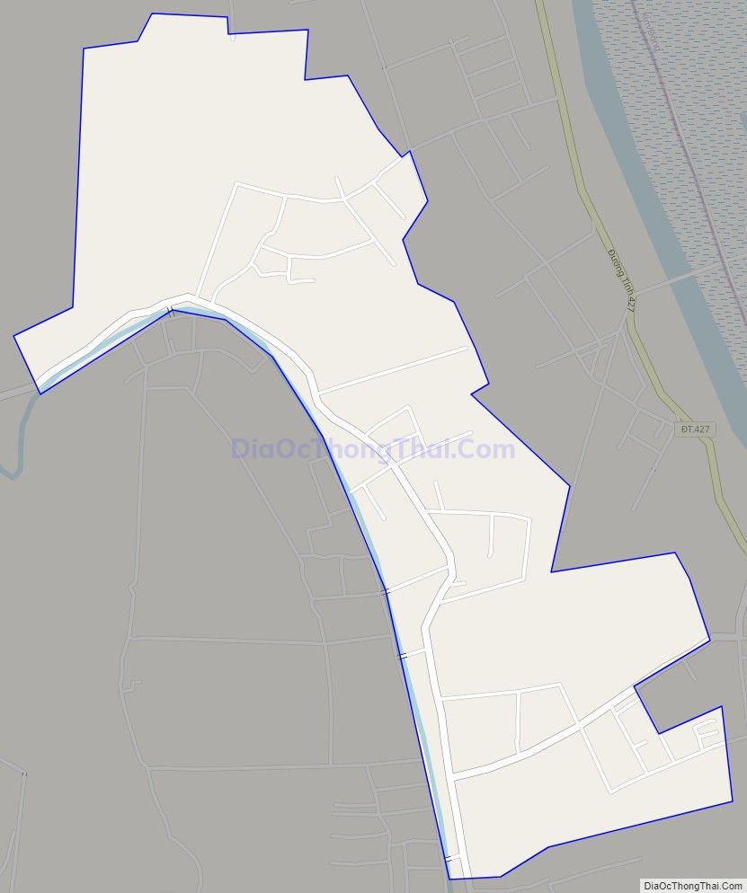 Bản đồ giao thông xã Tri Thủy, huyện Phú Xuyên