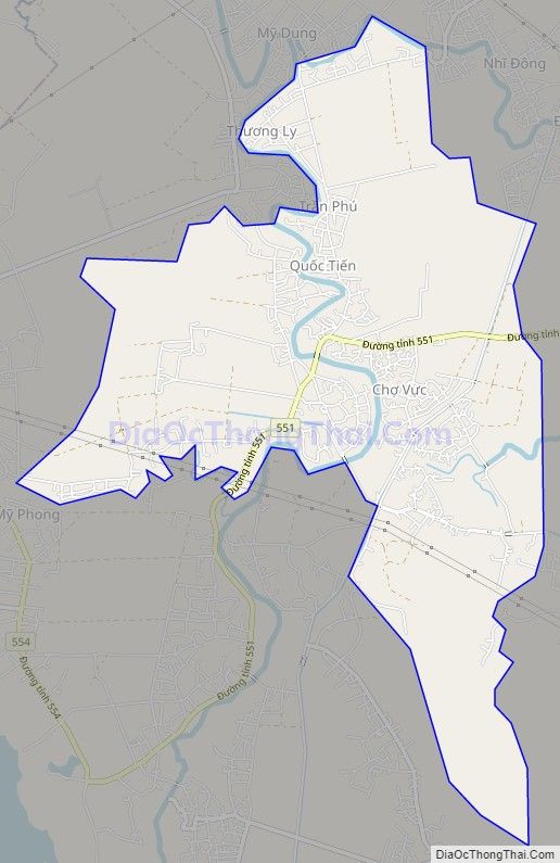 Bản đồ giao thông xã Cẩm Duệ, huyện Cẩm Xuyên