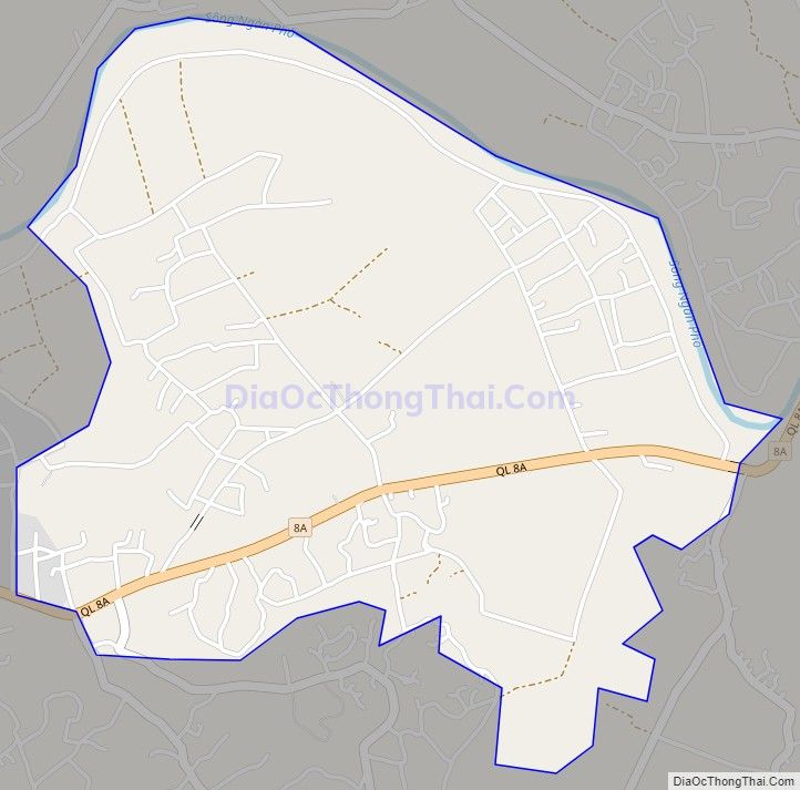 Bản đồ giao thông xã Sơn Bằng, huyện Hương Sơn