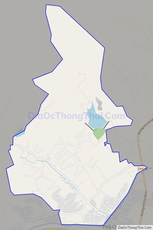 Bản đồ giao thông xã Sơn Giang, huyện Hương Sơn