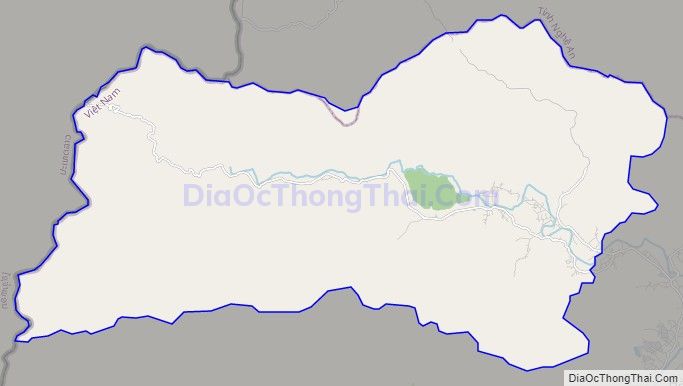 Bản đồ giao thông xã Sơn Hồng, huyện Hương Sơn