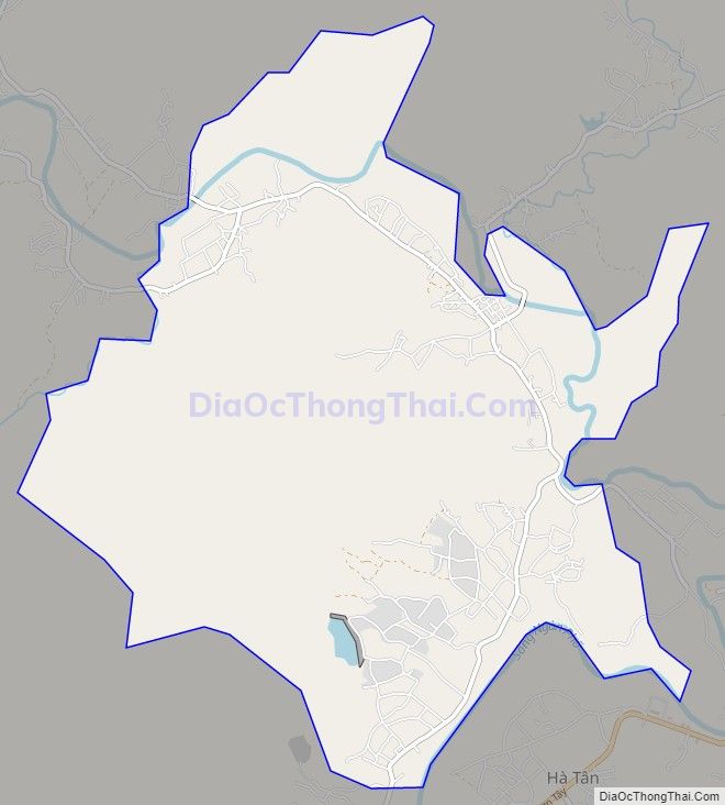 Bản đồ giao thông xã Sơn Lĩnh, huyện Hương Sơn