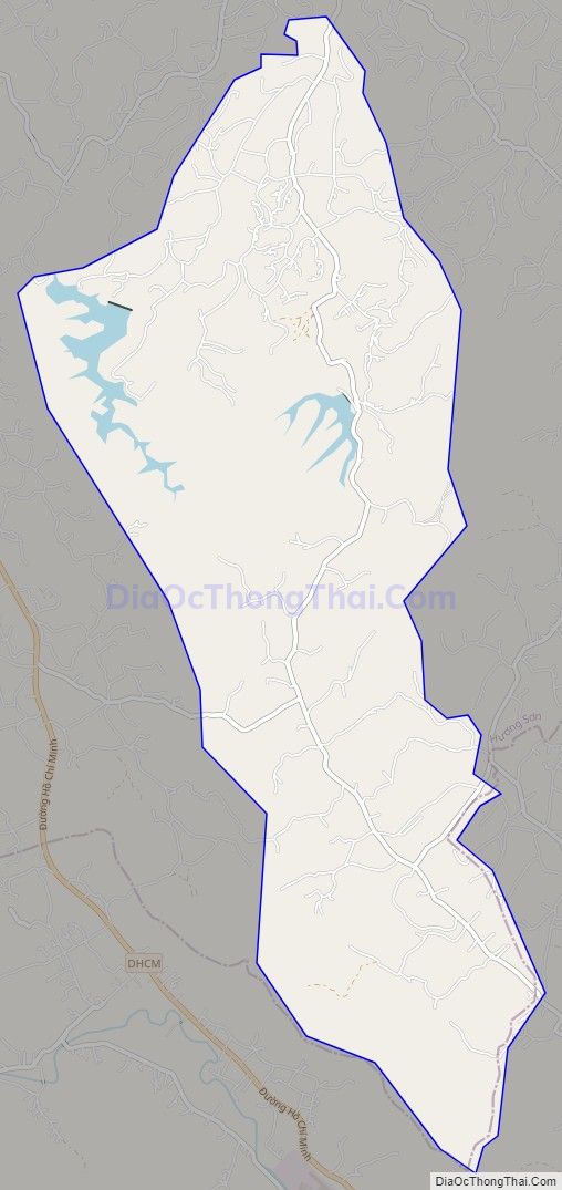 Bản đồ giao thông xã Sơn Mai (cũ), huyện Hương Sơn