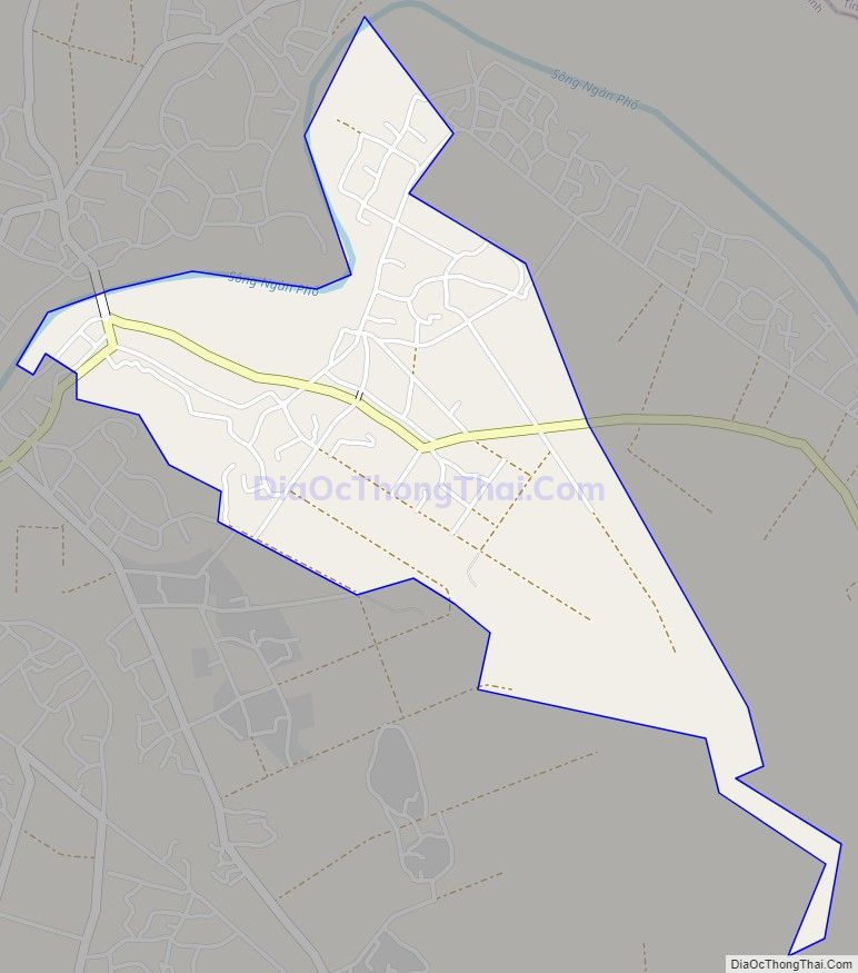 Bản đồ giao thông xã Sơn Mỹ (cũ), huyện Hương Sơn