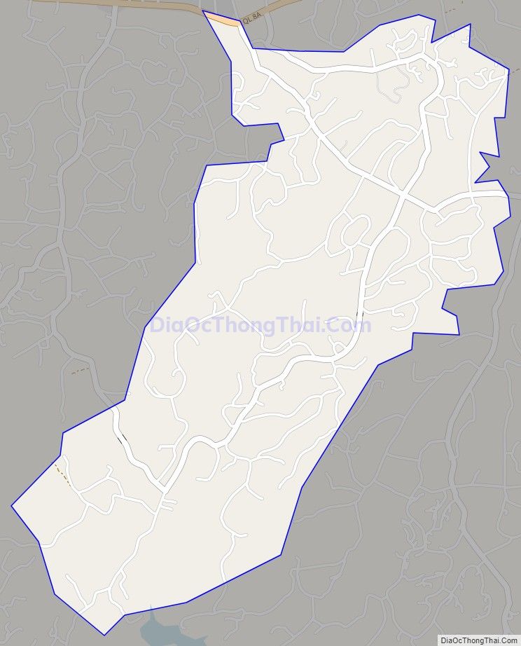 Bản đồ giao thông xã Sơn Phú, huyện Hương Sơn