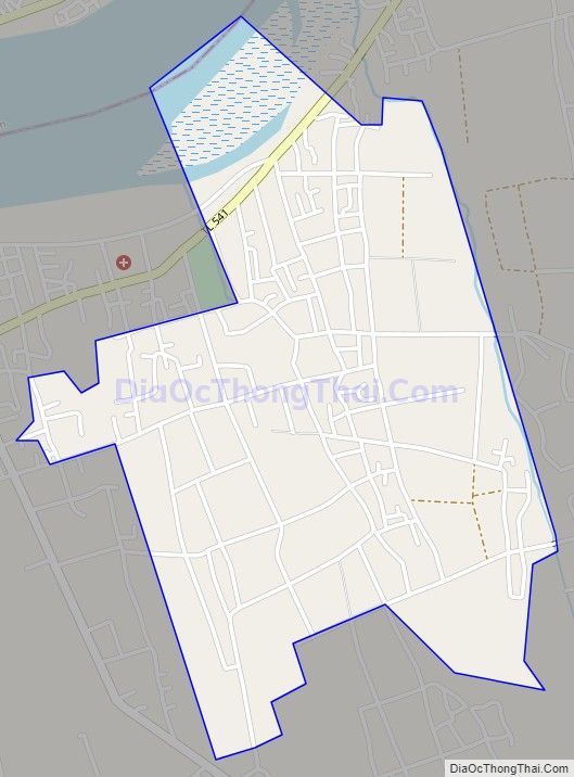 Bản đồ giao thông xã Tiên Điền (cũ), huyện Nghi Xuân
