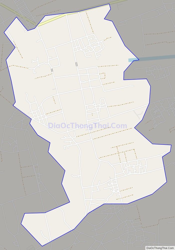 Bản đồ giao thông xã Thạch Tiến (cũ), huyện Thạch Hà