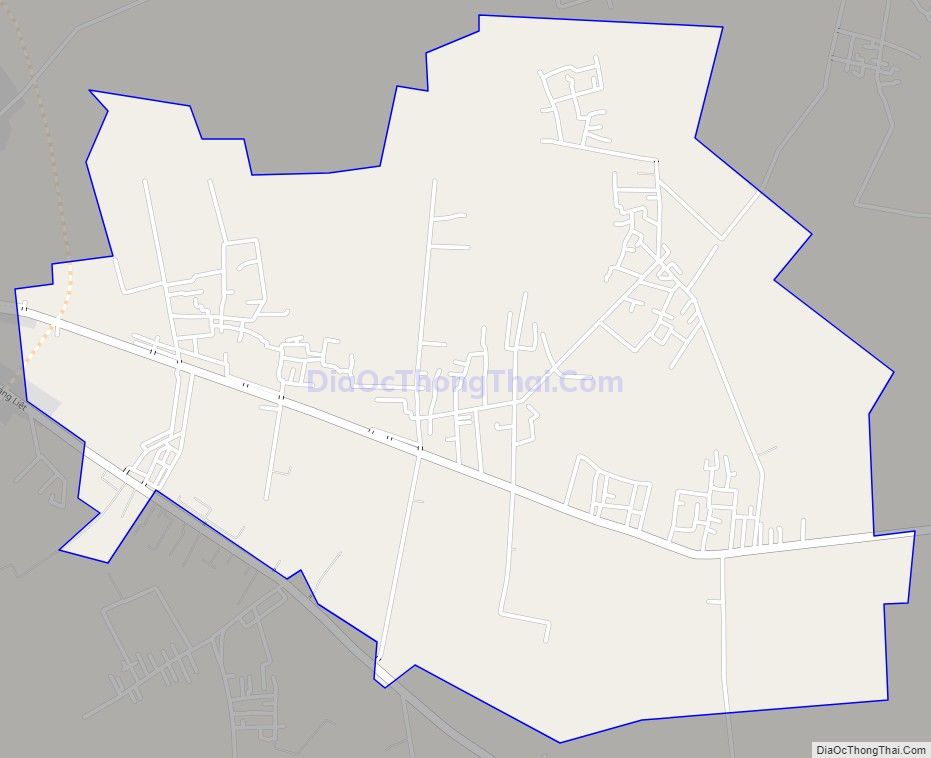 Bản đồ giao thông xã Vĩnh Hồng, huyện Bình Giang