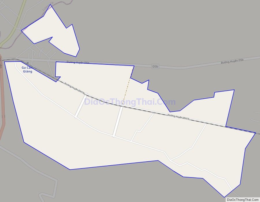 Bản đồ giao thông xã Kim Giang (cũ), huyện Cẩm Giàng