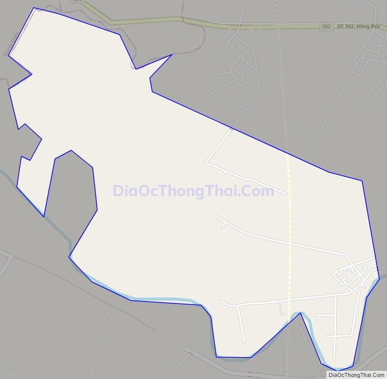 Bản đồ giao thông xã An Đức, huyện Ninh Giang