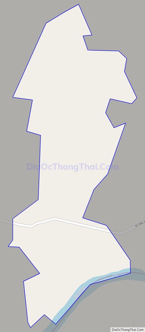 Bản đồ giao thông xã Kiến Quốc, huyện Ninh Giang