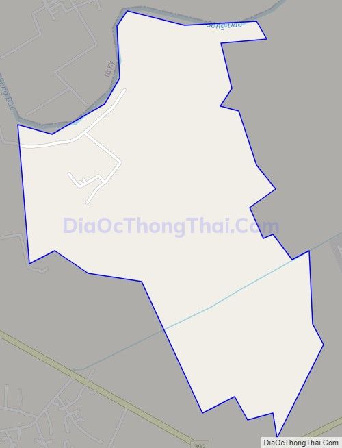 Bản đồ giao thông xã Ninh Hòa (cũ), huyện Ninh Giang